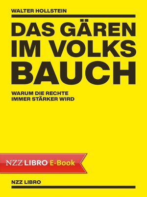 cover image of Das Gären im Volksbauch